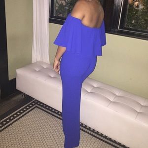 Cobalt Blue Romper